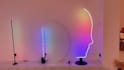 light design your space with led lights floor lamps, 3d rendered placement