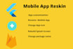 customize mobile apps, reskin codecanyon apps