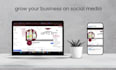 set up social media business page for more visibility