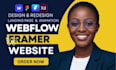 design redesign  webflow website figma to webflow framer website