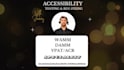 conduct w3c accessibility maturity model assessment damm