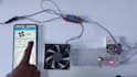 control esp32 with android mobile app