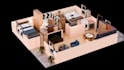 create 2d to 3d floor plan with fast delivery