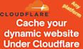 provide efficient dynamic website caching with cloudflare workers