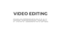 professional video editing creation