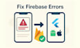 fix firebase auth and sdk errors in flutter apps