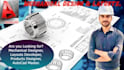 draw 2d mechanical drawings and do 3d modeling in autocad or pro e
