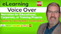 record an american voice over for your education course or elearning video
