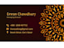 design professional and luxury business card