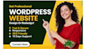 design and redesign responsive wordpress website, blog, or website development