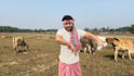be your funny spokesperson as an indian farmer