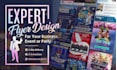 design a static or animated flyer for event, business, party