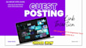 do saas guestpost with do follow backlinks and link insertion