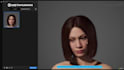 create realistic 3d metahuman character from photo with xgen hair, rigging