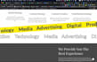 design website mockup and landing pages