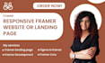 design or build business website on framer
