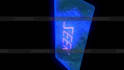 create futuristic hologram and nft trading card