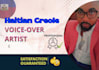 record a native haitian creole voice over