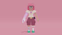 create stylized low poly models with pixel art textures