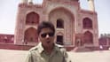 record a video at mughal king akbar royal palace