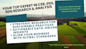 expertly research on urgent sustainability, csr, sdgs, esg, ems