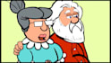 record a classic and lively santa clause voice