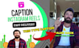 edit instagram reels caption like alex hormozi