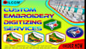 embroidery digitizing, embroidery design, digitize image for embroidery