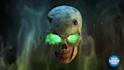 make horror skull halloween video, intro