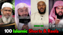 create 100 islamic shorts, reels, tiktok video