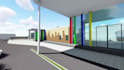 architecture sketchup 3d and realistic render in lumion