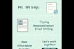 type and write professional emails and send emails