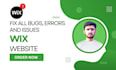fix wordpress website errors, bugs, and issues