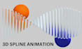 interactive 3d spline animation webflow website, figma to webflow 3d animation