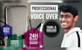 do amazing indian male voice over in tamil and english