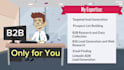 provide b2b leads generation, contract list for any industry