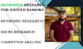 advanced seo keyword research and competitor analysis for google top ranking