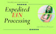 provide ein for US llc or llc registration with ein for residents non residents