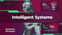 design modern ai and robotics presentation with stunning visuals