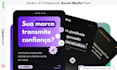 create modern and professional posts for your brand