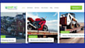 design chauffeur limousine taxi booking automotive car rental dealership website