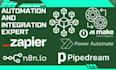 ai automation and integration your workflows using zapier, make, n8n, pipedream
