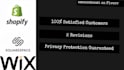 connect your domain to shopify, wix or squarespace