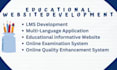 develop lms, and educational websites using the laravel framework PHP