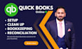 setup, cleanup, and bookkeeping in quickbooks online