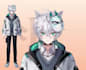 design and rig live 2d vtuber model 2d vtuber model vtuber commission 2d anime