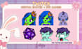 create animated emotes GIF, cheer emotes for kick and twitch