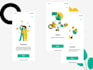 make onboarding screens with animation and output in lottie json
