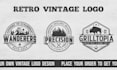 do a retro vintage badge logo design