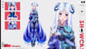design live2d vtuber model art character ready to rig